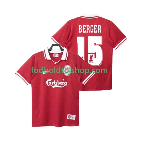 Liverpool BERGER 15 Retro Hjemme trøje 1996 1998 S/S